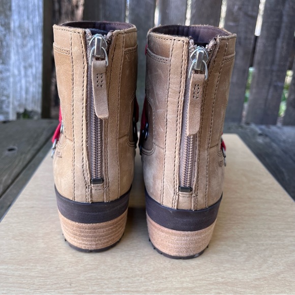 Merrell Wm’s Shiloh II Lace Up Leather Ankle Boot in Camel Sz 8 - Picture 8 of 15